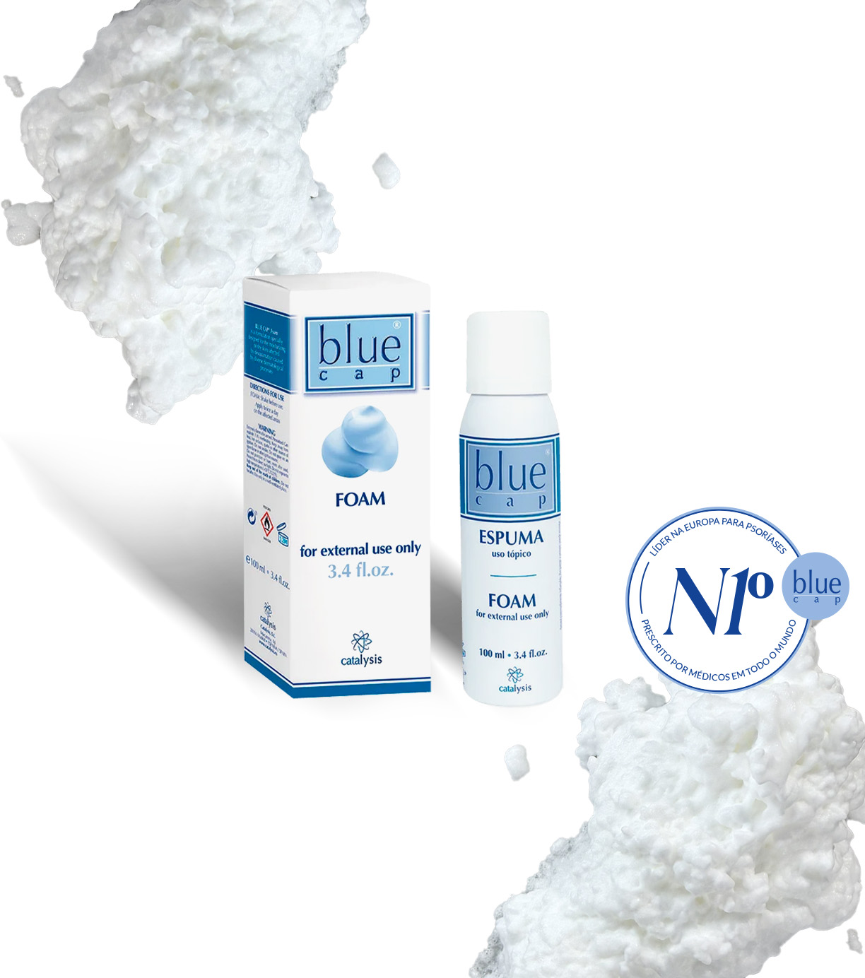 Como aplicar Blue Cap Espuma