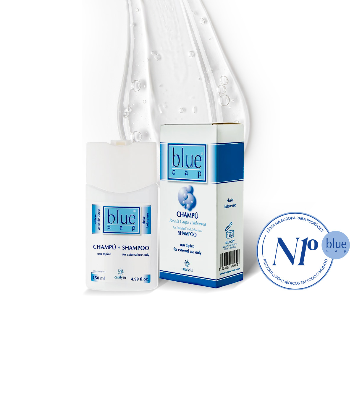 Como aplicar Blue Cap Shampoo