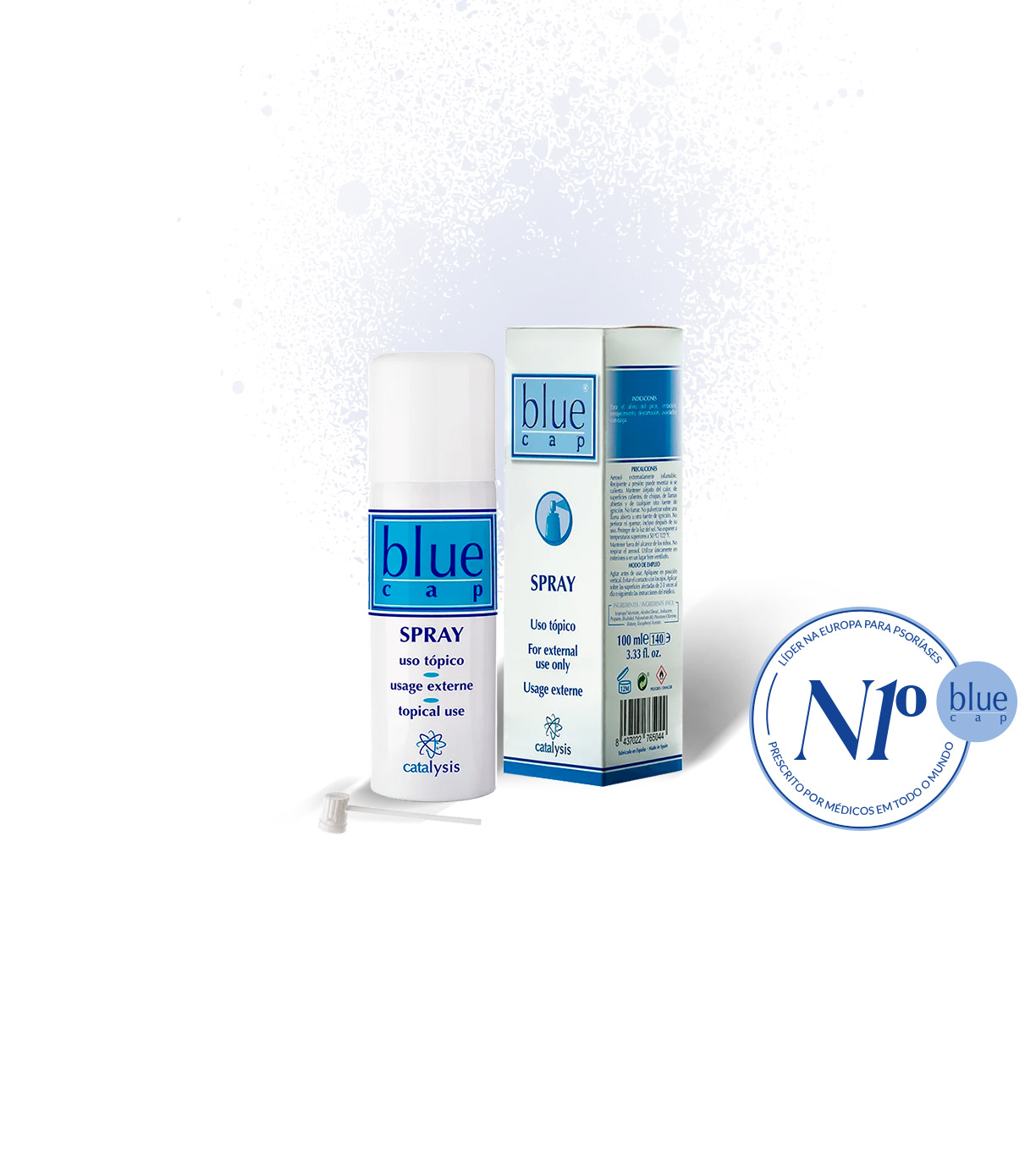 Como aplicar Blue Cap Spray