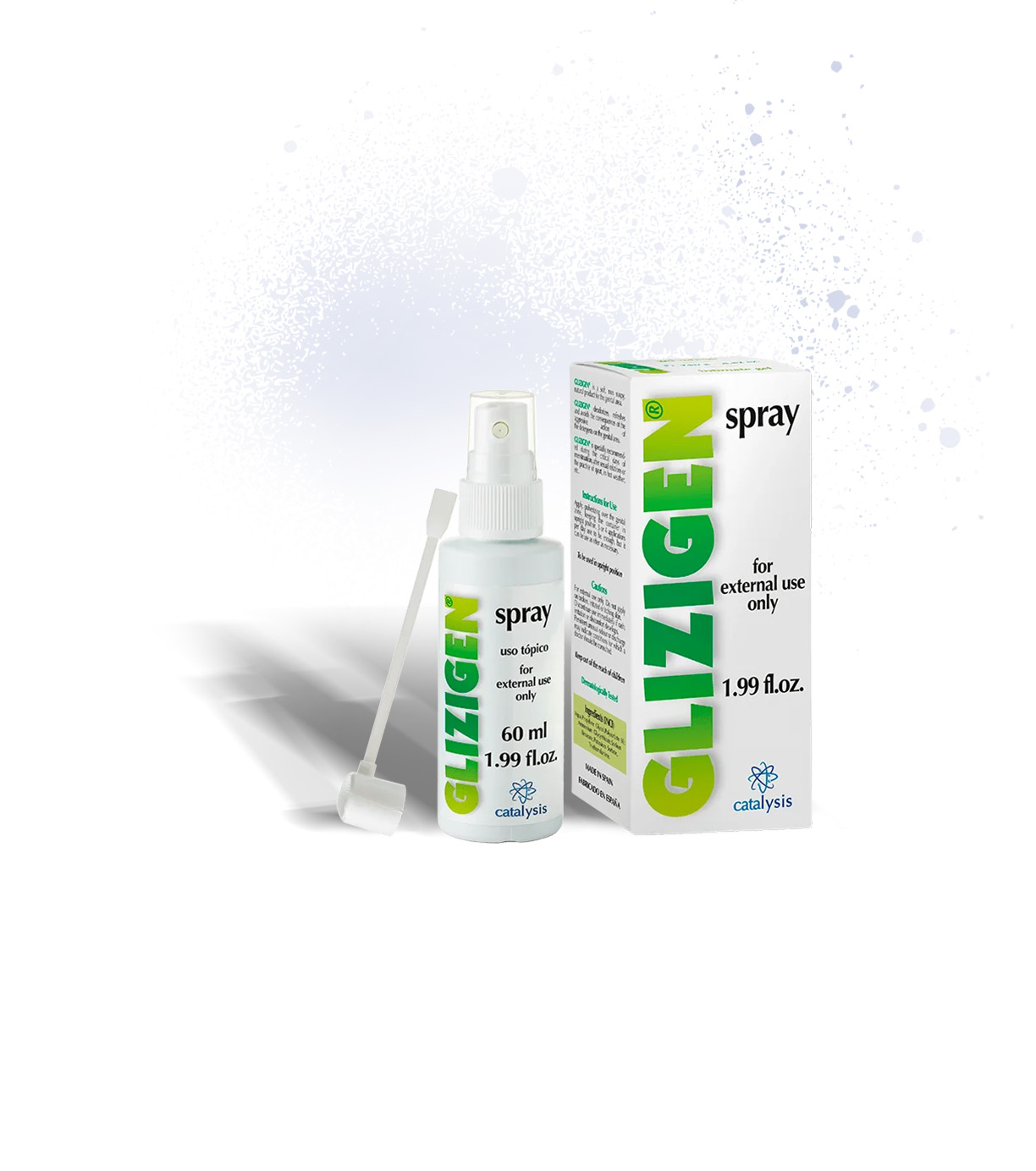 Como aplicar Glizigen Spray